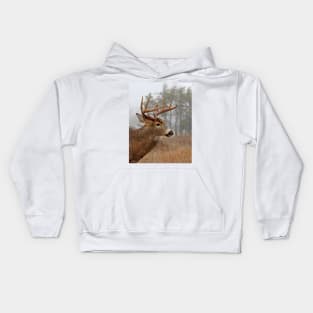 Bullet Buck - White-tailed deer Kids Hoodie